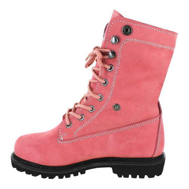 Safety Girl Women's Madison Fold-Down Work Boots - Pink