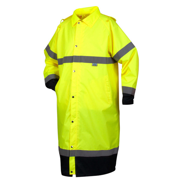 Pyramex RRWC31 Type R Class 3 High-Vis 48 inch Rain Jacket