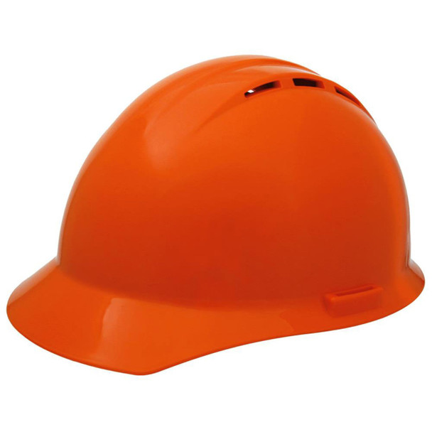 High-Vis Orange ERB Americana Vented Cap with 4-Point Mega Ratchet Suspension