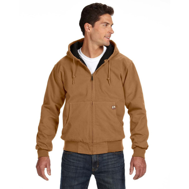 Saddle DRI DUCK Men's Cheyenne Signature Hooded Canvas Jacket - 5020