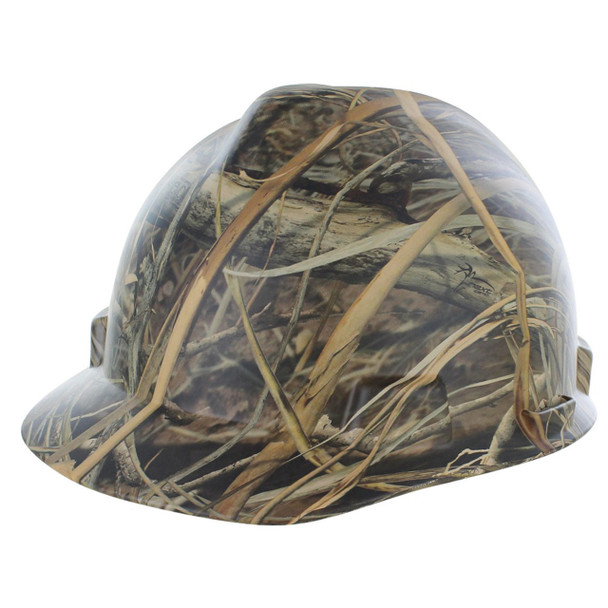 Rugged Blue Custom Hydrographic Next Camo EVO Hard Hat