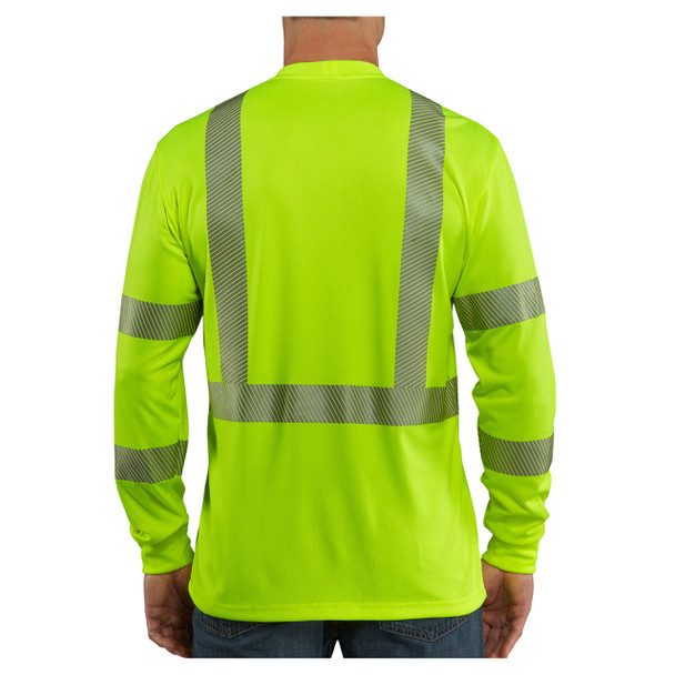 Carhartt Force Class 3 High-Vis Long Sleeve Shirt - 100496 (4XL)