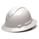 Pyramex Ridgeline Full Brim Hard Hat 6-Point Ratchet Suspension