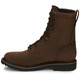 Justin Men's Drywall 8" Brown Waterproof EH Soft Toe Boots - SE960