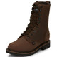 Justin Men's Drywall 8" Brown Waterproof EH Soft Toe Boots - SE960