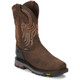 Justin Men's Driscoll 11" Brown Waterproof EH MetGuard Steel Toe Boots - WK2112