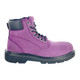 Safety Girl Women's Somerset Purple 6" Waterproof EH PR Steel Toe Boots - 15501-PUR