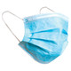 Altor Safety Surgical Mask with No Nose Wire 62212NW, 3-Ply ASTM Level 1, USA Made - Case of 2000