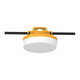 50ft LED Temporary Work String Light - 50W - 1200 Lumens/Head - 5 Light Heads - LumeGen
