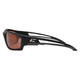 Edge Kazbek Safety Glasses - Black Frame, Polarized Copper Driving Lens - TSK215