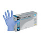 DASH VitalGard Nitrile Exam Grade Disposable Gloves, Periwinkle Blue, 3.9 mil, Box of 100