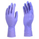 DASH VitalGard Nitrile Exam Grade Disposable Gloves, Periwinkle Blue, 3.9 mil, Box of 100