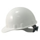 White Fibre Metal Supereight Hard Hat with Ratchet Suspension