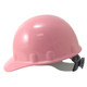 pink Fibre Metal Supereight Hard Hat with Ratchet Suspension