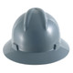Custom MSA V-Gard Full Brim Hard Hat Fas-Trac III Ratchet Suspension