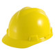 Yellow V-Gard Staz-On Slotted Protective Cap - Yellow