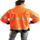 OccuNomix Type R Class 3 High-Vis Breathable Rain Jacket - LUX-TJR