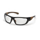 clear anti-fog Carhartt Men's Carbondale Safety Glasses