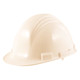 beige North Peak A79R 4-Point Ratchet Suspension Hard Hat