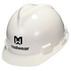 Custom MSA V-Gard Cap Style Hard Hat StazOn 4-Point Suspension