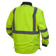 Custom Pyramex RJR34 Type R Class 3 High-Vis 4-in-1 Jacket - High Vis Lime Green