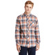 Orange Timberland PRO Men's Woodfort Midweight Flannel Work Shirt - A1V49