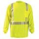 OccuNomix Type R Class 2 High-Vis Segmented Tape Long Sleeve T-Shirt - LUX-TLSP2B