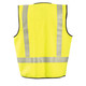 Occunomix Type R Class 2 Hi-Vis Black Bottom Flame Resistant Safety Vest - FR-VM2142