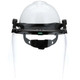 MSA V-Gard Accessory System kit with V-Gard Cap, White, For Slotted Caps w/Clear PC Visor - 10118695