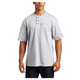 Gray KEY Industries Heavyweight Henley T-Shirt - 825.01