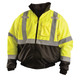 OccuNomix Type R Class 3 High-Vis 3-Way Black Bottom Bomber Jacket - LUX-ETJBJR