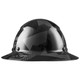 LIFT DAX Black Camo Carbon Fiber Full Brim Hard Hat - HDC-20CK