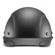 LIFT DAX Matte Black Carbon Fiber Cap Brim Hard Hat