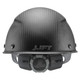 LIFT DAX Matte Black Carbon Fiber Cap Brim Hard Hat