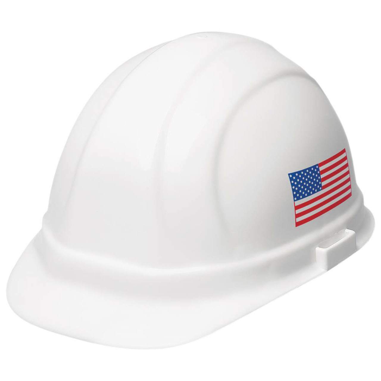 Image of ERB Safety Omega II Cap Style Hard Hat 6-Point Mega Ratchet Suspension - 19950 - White