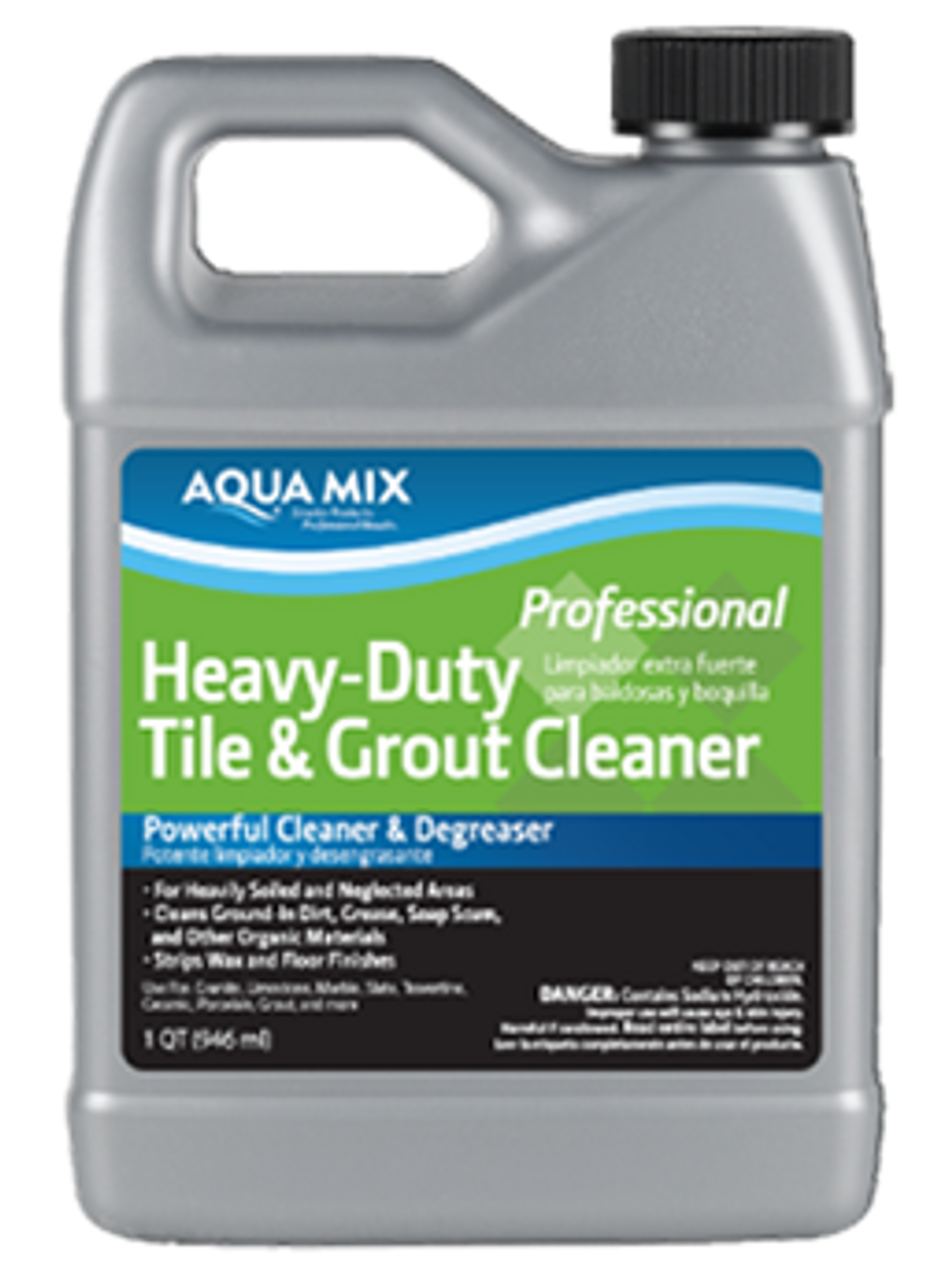 Aqua Mix 1 Qt. Heavy-Duty Tile and Grout Cleaner