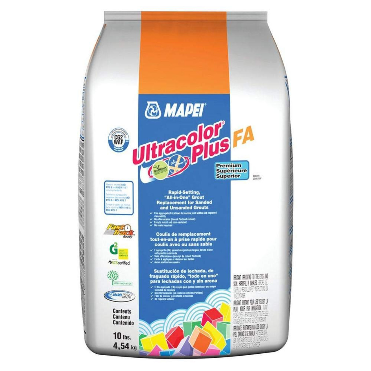 Mapei Ultracolor Plus Fa Rapid Setting Grout 10 Lb Bag Tile Tools Hq
