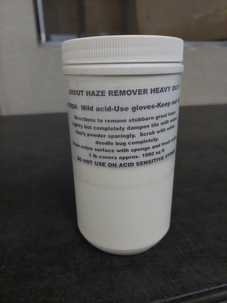 GROUT HAZE REMOVER - HEAVY DUTY - 2# - Monterrey Tile AZ LLC dba/TileToolsHQ