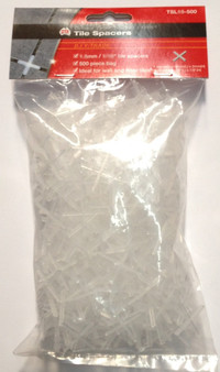 DTA Spacers  1/16 T  500 Bag