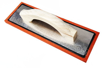 Rubber Float for Concrete/Stucco/Plaster - Red - 4" x 12"