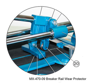 Ishii Breaker Rail Wear Protector