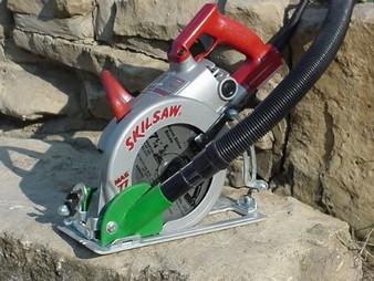 Saw Muzzle Dust Collection System for 7" Worm Drive Circular Saws