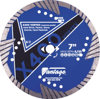 Diamond Vantage X400 VORTEX - Hard Material Blade