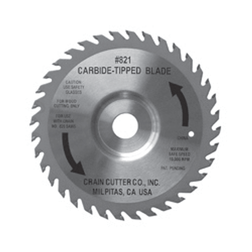 Crain Carbide Tipped Steel Under Cut Saw Blade- (821)