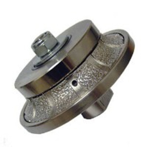 Diamond Router Bit for Grinder - 1/2" 65MM Profile Radius - (12RPW)