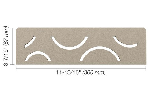 Schluter SHELF-N - Curve Design - Stone Grey - (SNS1 D6 TSSG)