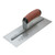 Marshalltown 11" x 4-1/2" V-Notched Trowel - 1/2" x 15/32" - Curved DuraSoft Handle - (770SD)