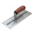 Marshalltown 16" x 4" SQ-Notched Trowel - 1/2" x 1/2" x 1/2" - Curved DuraSoft Handle - (711SD)