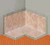 Schluter KERDI-KERECK-F - Inside Corners 2-pack - (KERECK/FI 2)