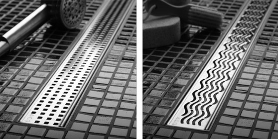Linear Drain Grate - 3' Square Design